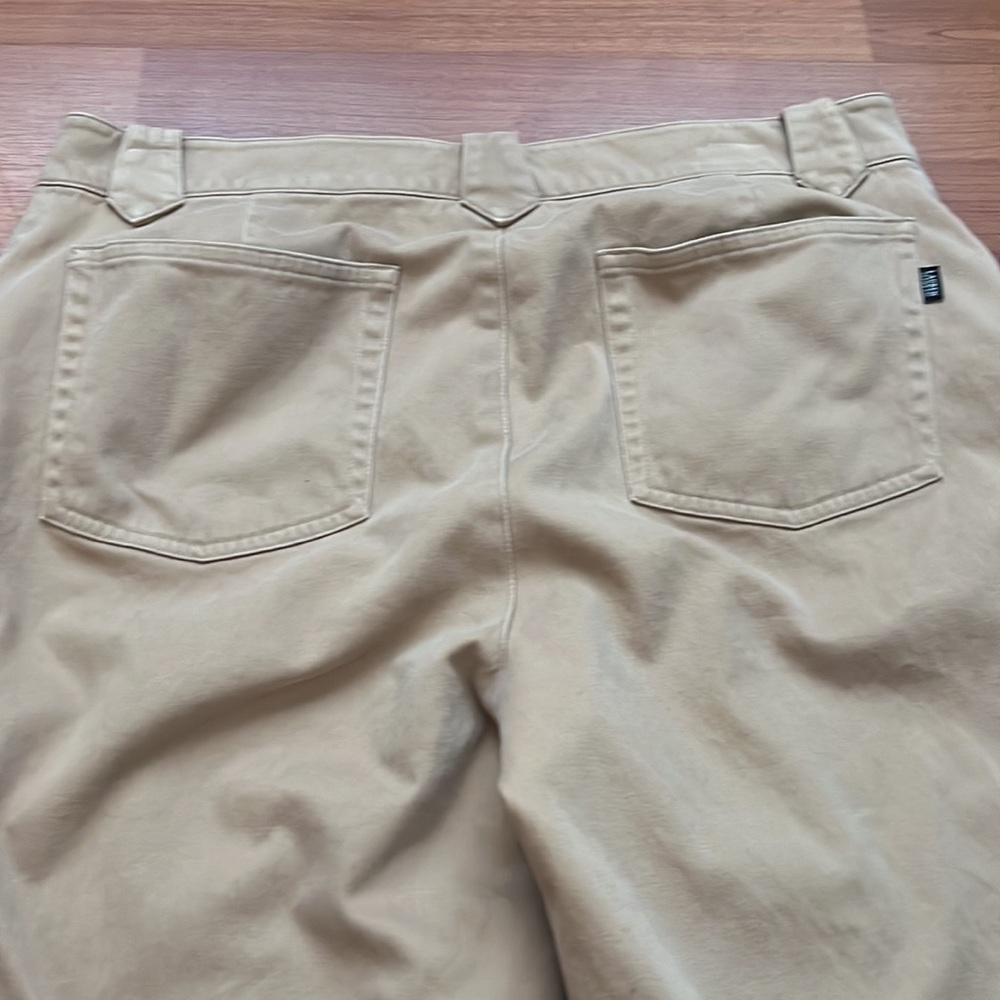 Lauren Jeans Co by Ralph Lauren women’s khaki straight leg pants Size 8 - Picture 7 of 12